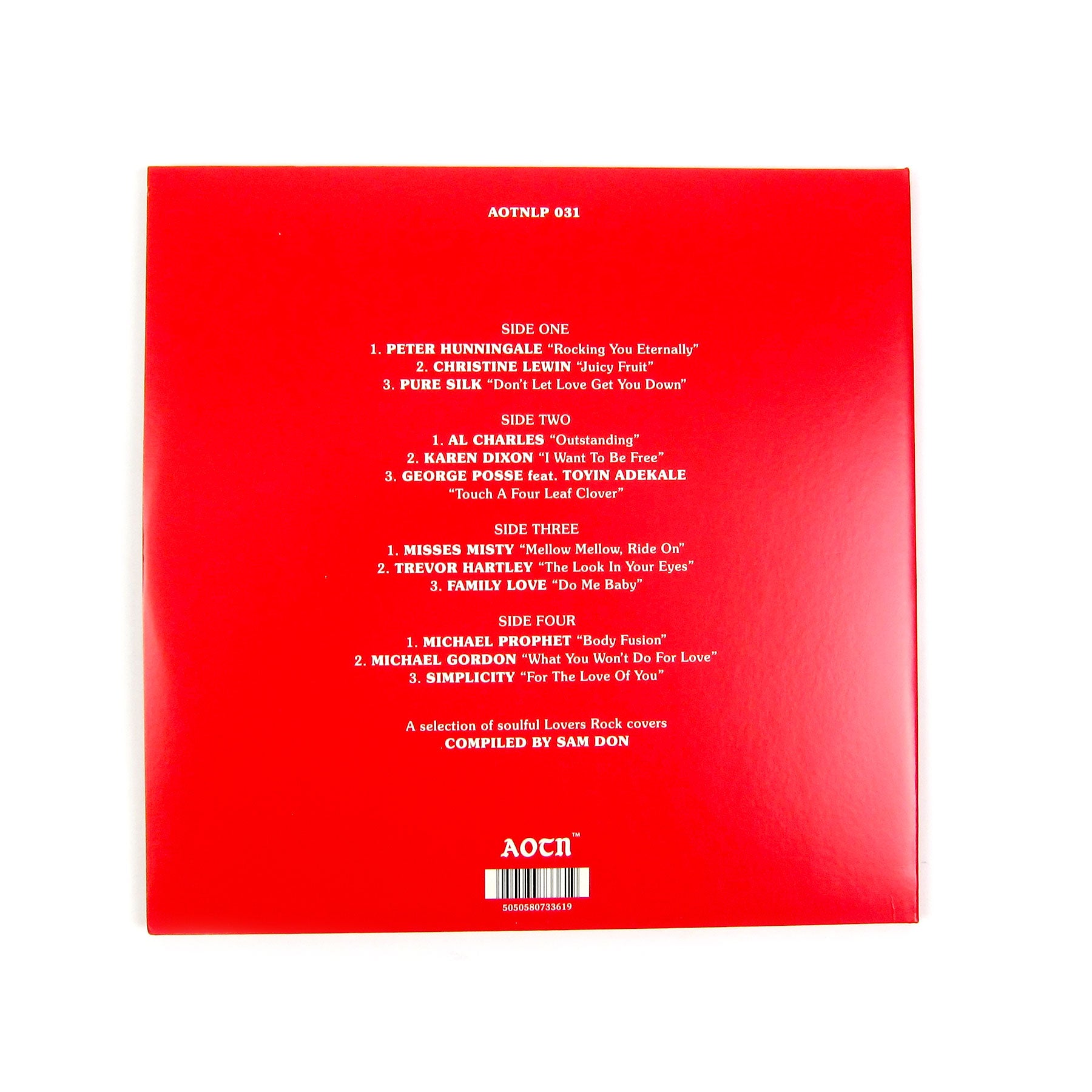 Athens Of The North For The Love Of You (Lovers Rock) Vinyl 2LP