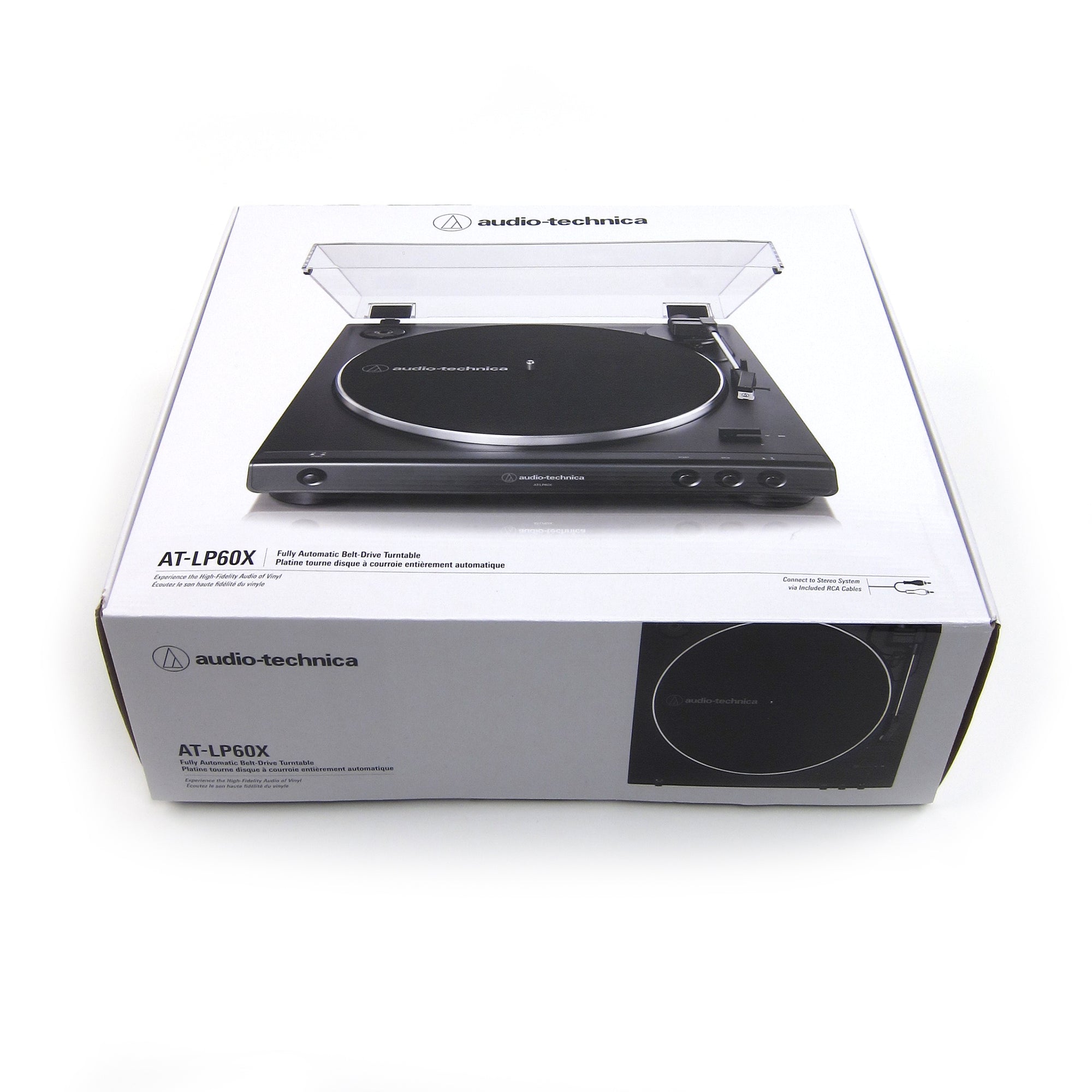 AudioTechnica ATLP60XBK Automatic Turntable Black —