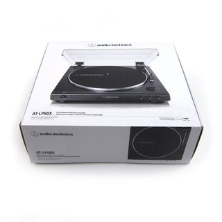 Audio-Technica: AT-LP60X-BK Automatic Turntable - Black (Open Box Special)