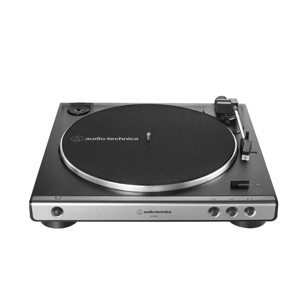 Audio-Technica: AT-LP60X-GM Automatic Turntable - Gunmetal Silver