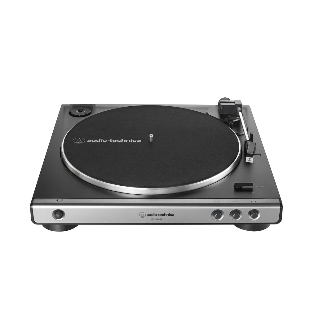 Audio-Technica: AT-LP60XUSB-GM Automatic USB Turntable - Gunmetal / Black