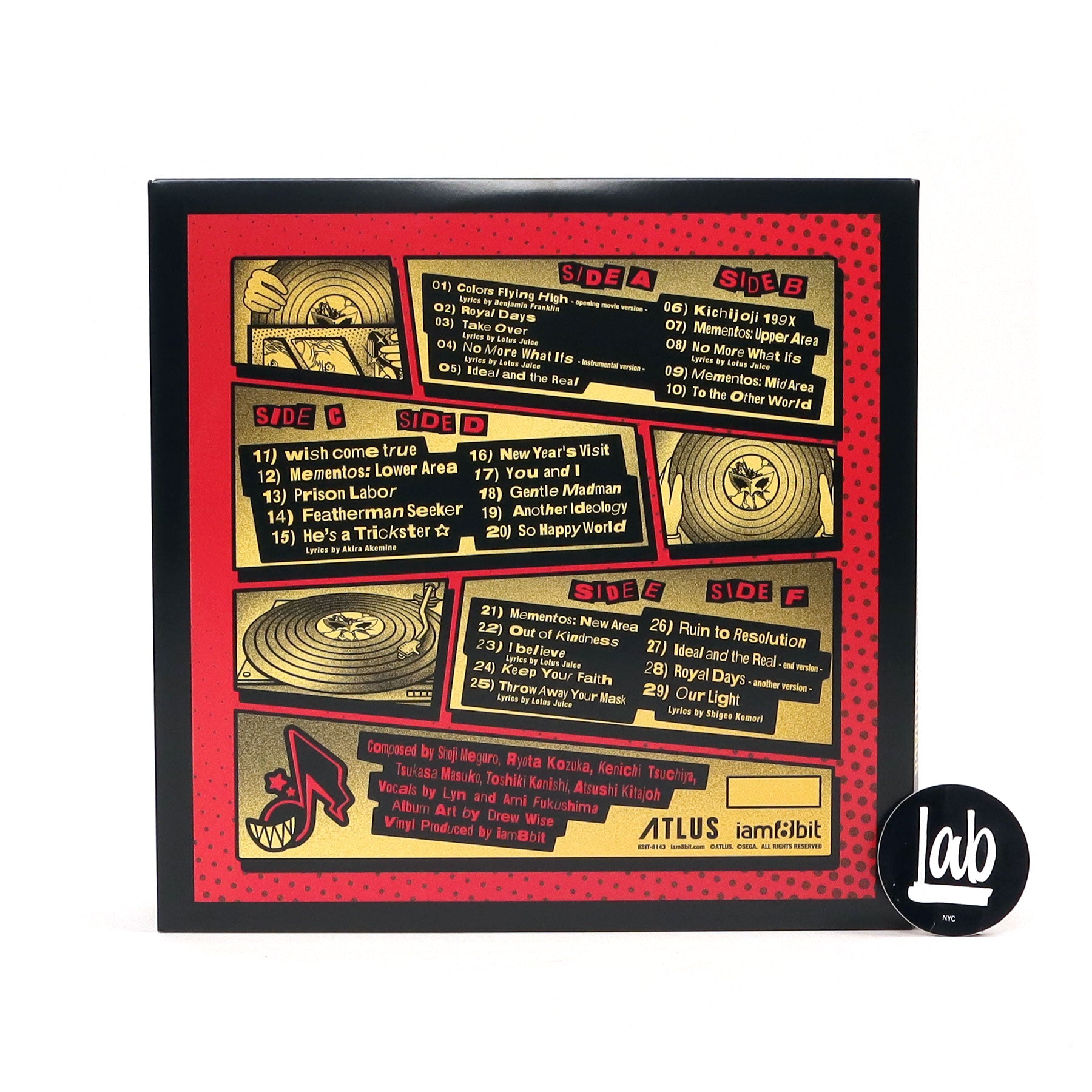 Atlus Sound Team: Persona 5 Royal Soundtrack (Colored Vinyl