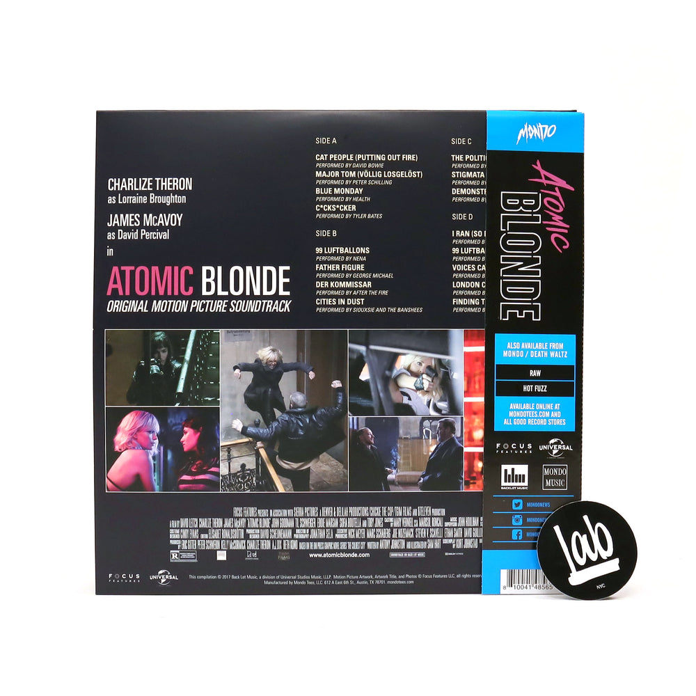 Atomic Blonde: Atomic Blonde Soundtrack (180g, Neon Pink Colored Vinyl) 