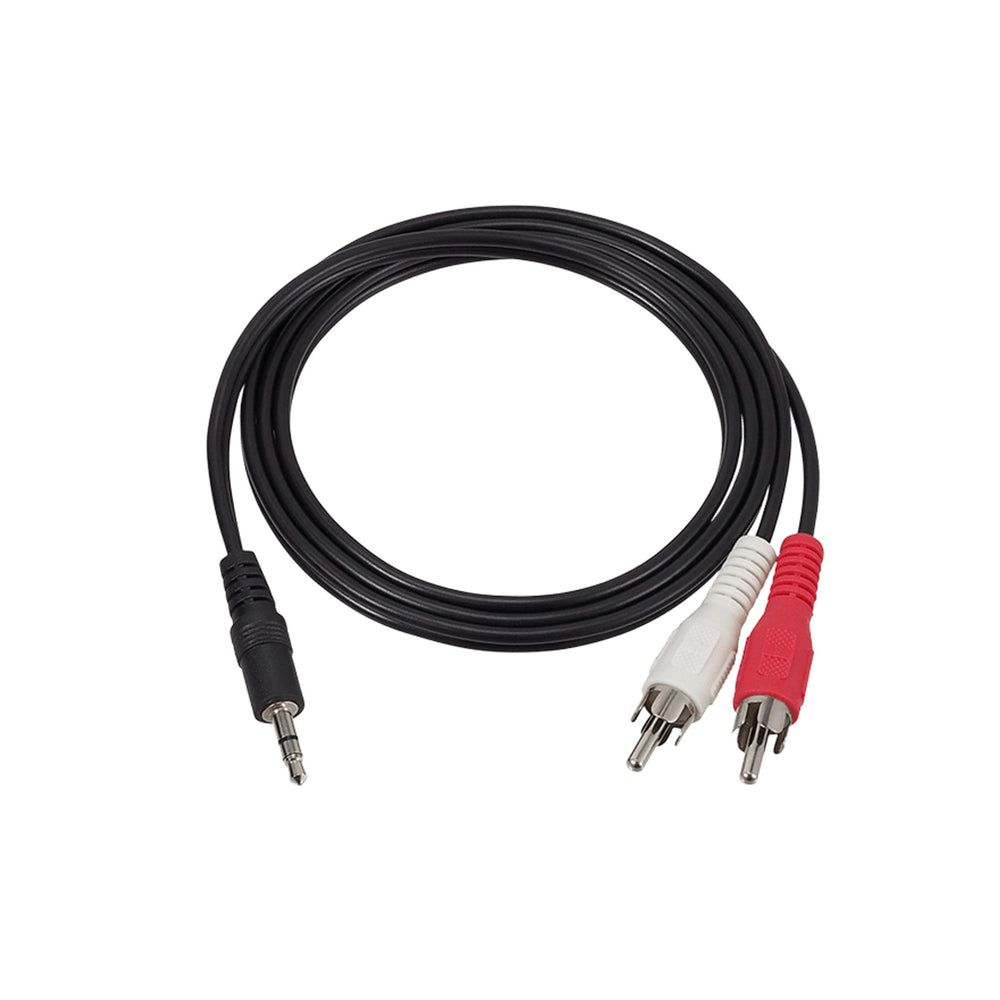 Audio-Technica: 3.5mm to Male RCA Y-Cable Adaptor for AT-LP60x Series - 3 ft. (408-60X-152)