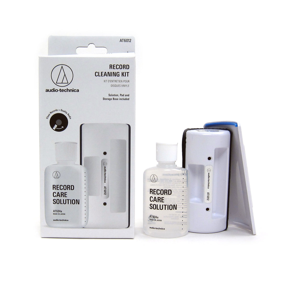 Audio-Technica Consumer AT6012 Vinyl Record Cleaning Kit AT6012
