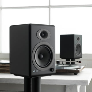Audioengine: A5+ Wireless Powered Speakers w/Bluetooth - Black - (Open Box Special)