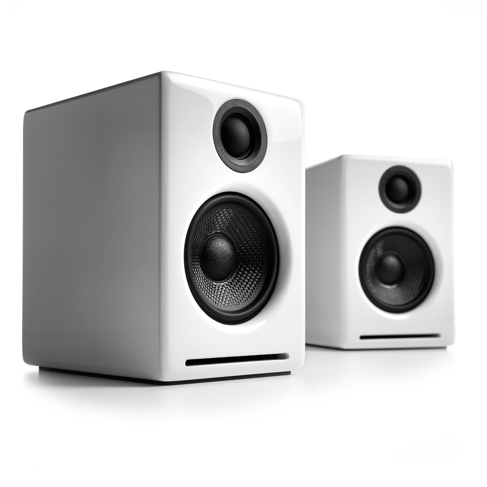 Audioengine: A2+ Wireless Powered Speakers w/Bluetooth - White - (Open Box Special)