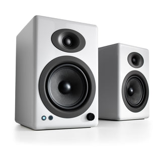 Audioengine: A5+ Powered Speakers w/Bluetooth - White (A5+BT-WHT)