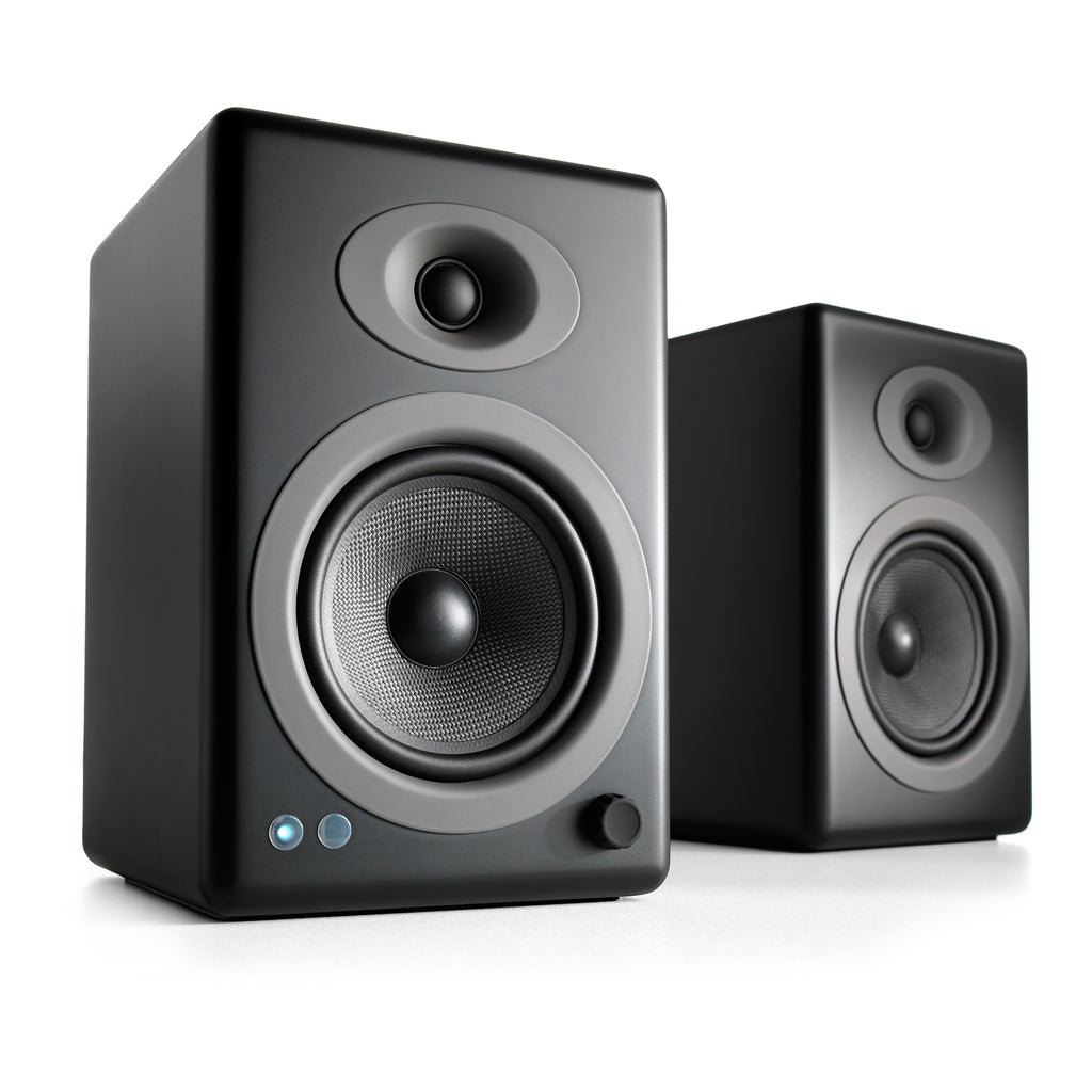 Audioengine: A5+ Wireless Powered Speakers w/Bluetooth - Black