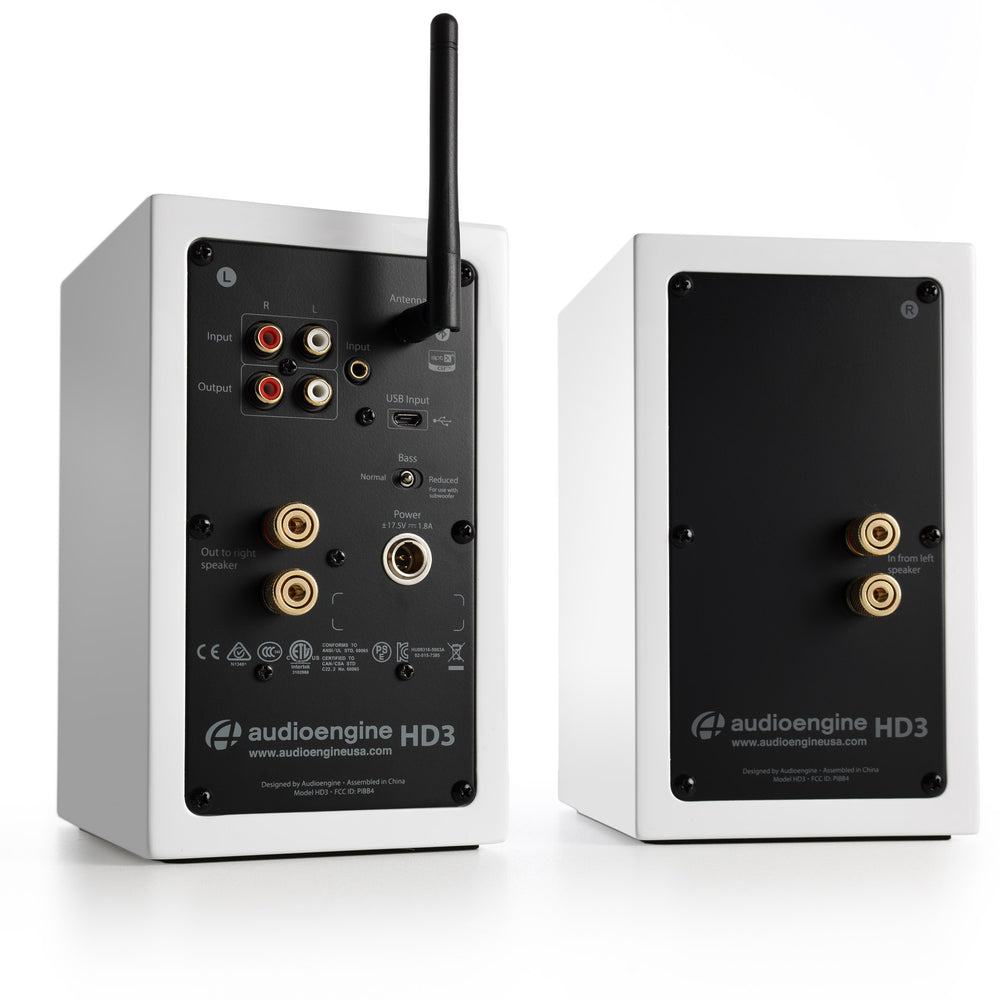 Audioengine: HD3 Powered Bluetooth Speakers - White