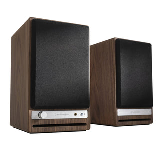 Audioengine: HD4 Powered Bluetooth Speakers - Walnut