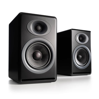 Audioengine: P4 Passive Bookshelf Speakers - Black (AP4B)