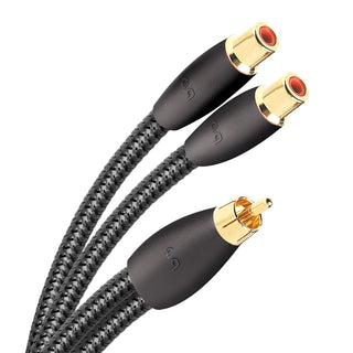 Audioquest: FLX-X RCA Splitters - RCA Male to 2 Female