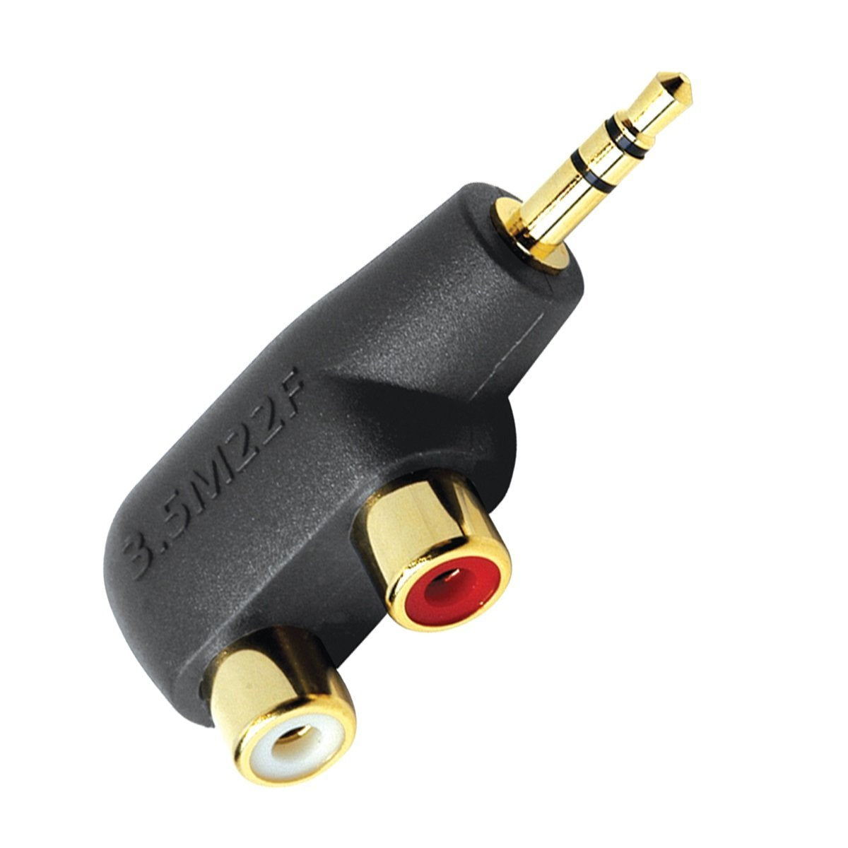 3.5mm 1/8 Jack Mini plug to 2 RCA Male Stereo Phono Audio Speaker Adapter  Cable