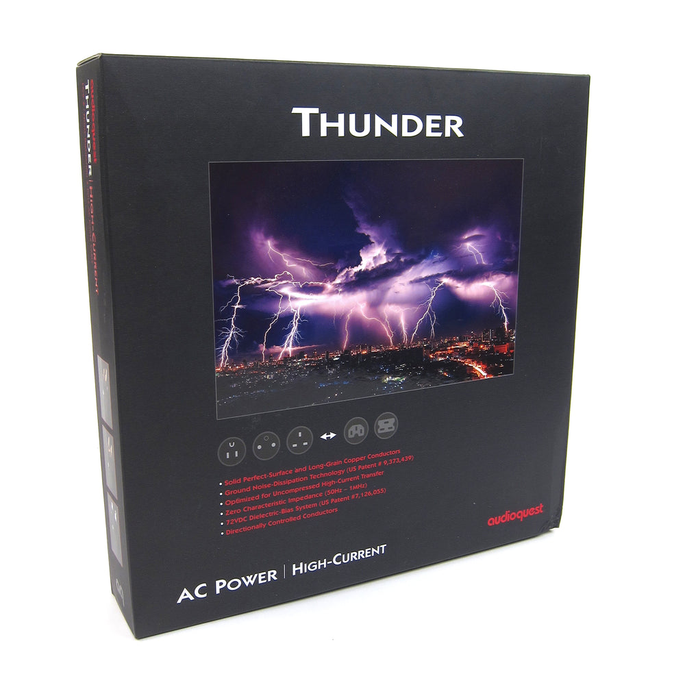 Audioquest: Thunder Power Cord IEC 15 Amp (US) - 1.0M - (Open Box Special)