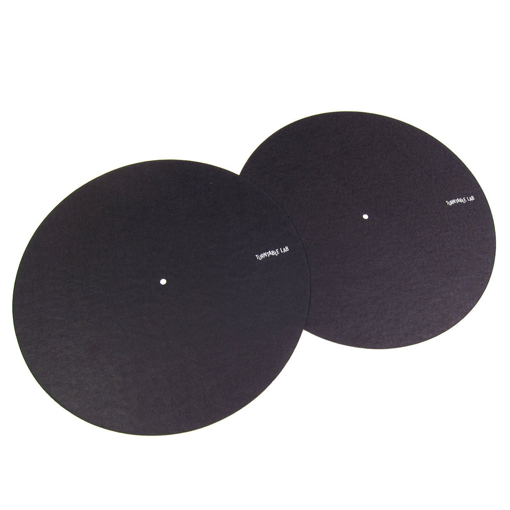 Turntable Lab: Audiosetup Slipmats Various black pair