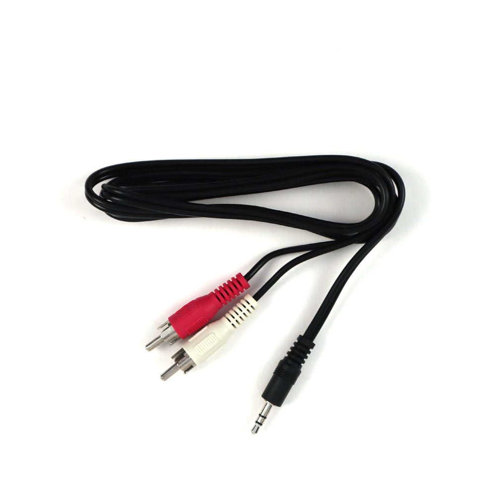Audio-Technica: 3.5mm to Male RCA Y-Cable Adaptor for AT-LP60x Series - 3 ft. (408-60X-152)