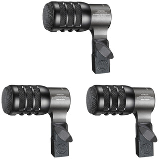 Audio-Technica: ATM230PK Hypercardioid Dynamic Instrument Microphone (3 Pack)