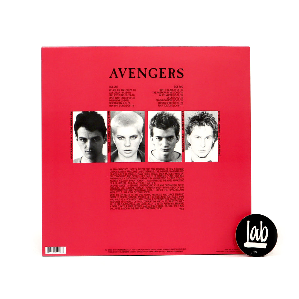 Avengers: Avengers Vinyl LP