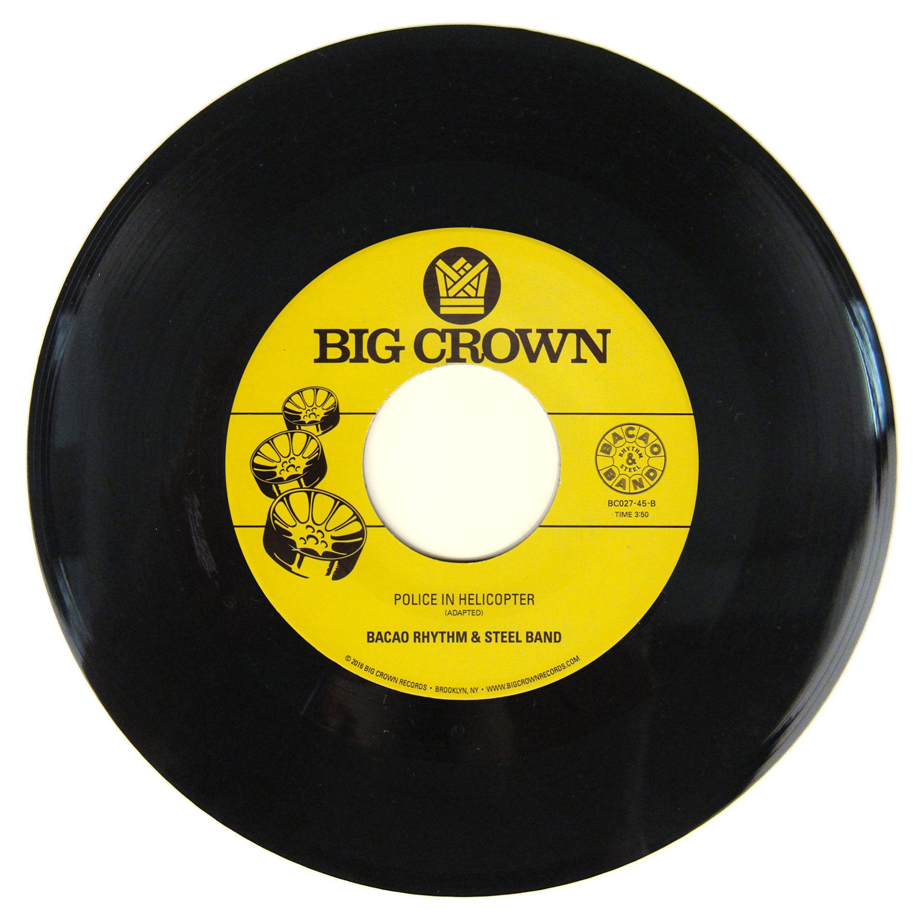 Bacao Rhythm & Steel Band: Pimp / Police In Helicopter Vinyl 7 ...