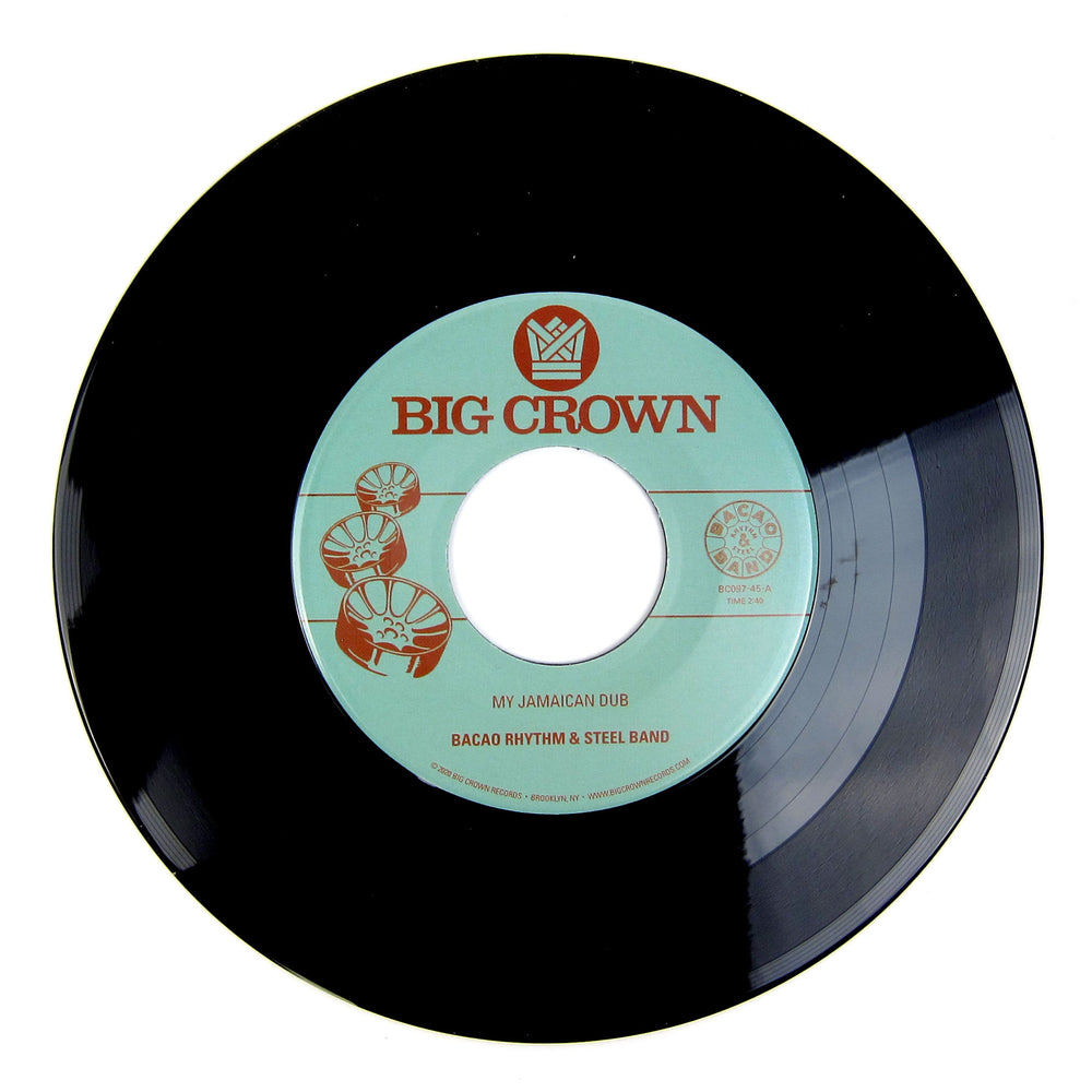 Bacao Rhythm & Steel Band: My Jamaican Dub / The Healer (Steel Pan Grace Jones Cover) Vinyl 7"