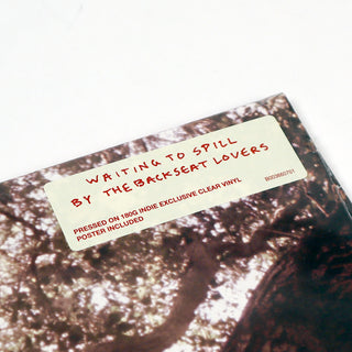 The Backseat Lovers: Waiting To Spill (Colored Vinyl) Vinyl LP