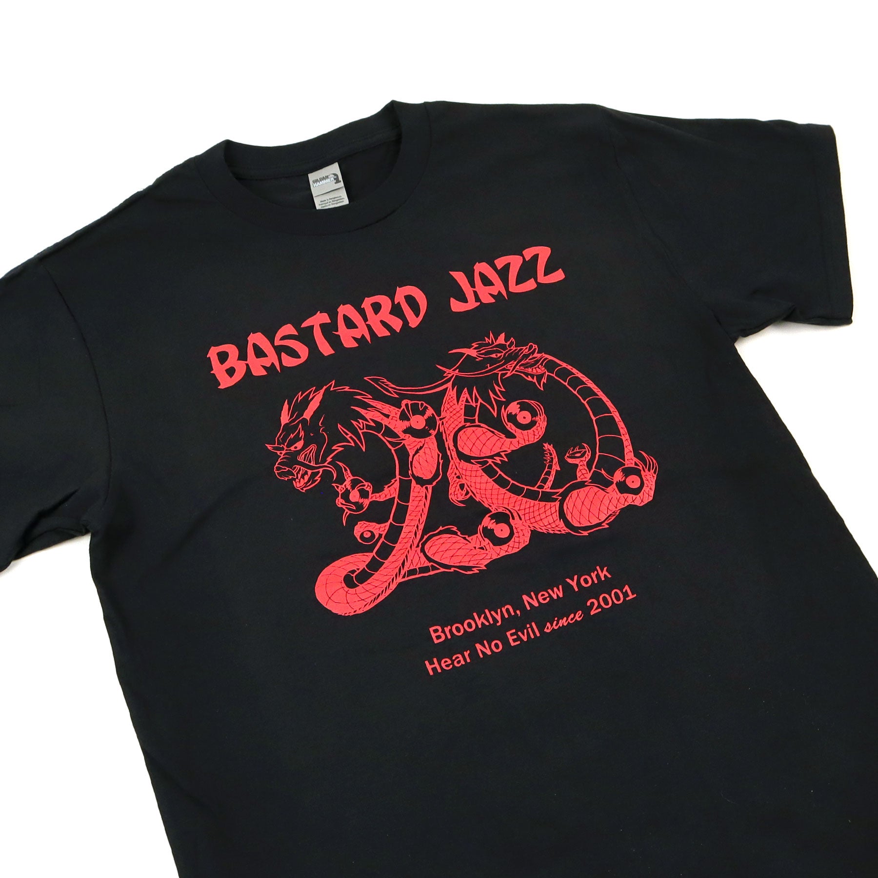 Bastard Jazz WoHop Homage Shirt Black —