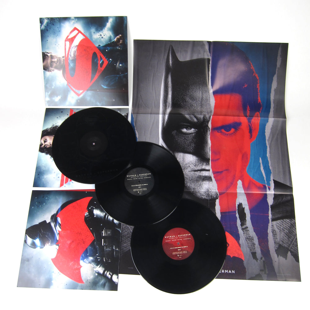 Hans Zimmer & Junkie XL: Batman v Superman - Dawn of Justice Vinyl 3LP