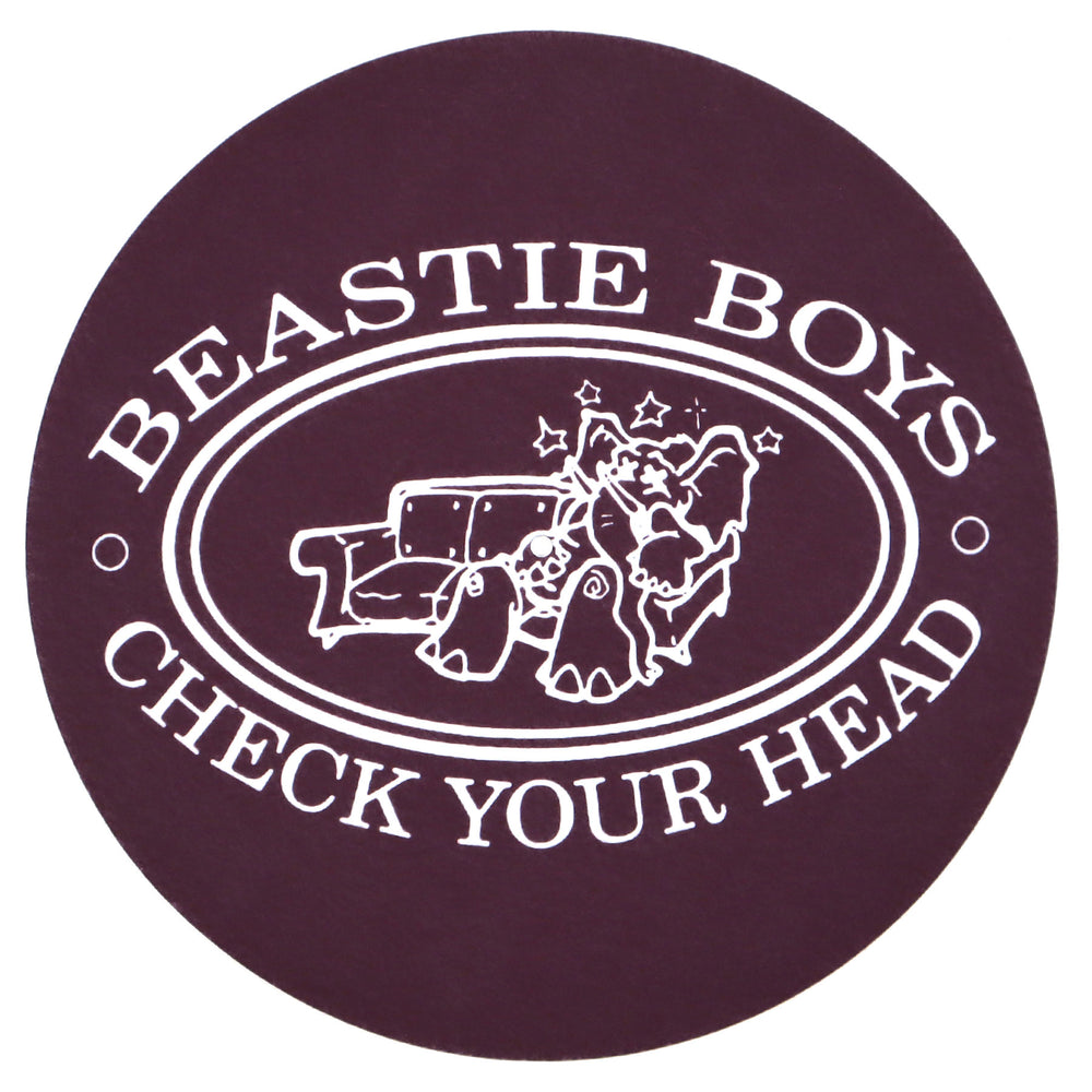 Beastie Boys: Check Your Head Slipmat - Maroon