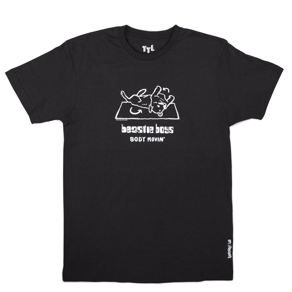 Turntable Lab: TTL x Beastie Boys Body Movin Shirt - Black (Deadstock, Medium Only)