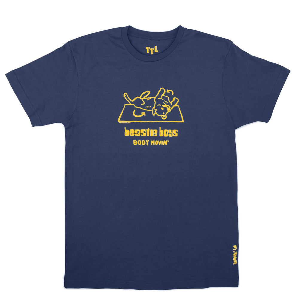 Turntable Lab: TTL x Beastie Boys Body Movin Shirt - Navy (Deadstock, Small Only)