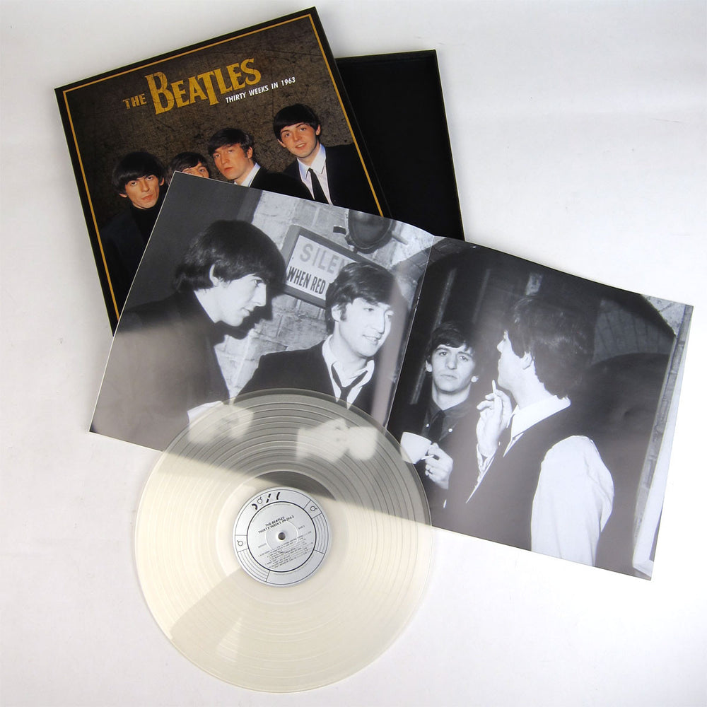 The Beatles: Thirty Weeks in 1963 (Audiophile Clear Vinyl) Vinyl LP Boxset laydown