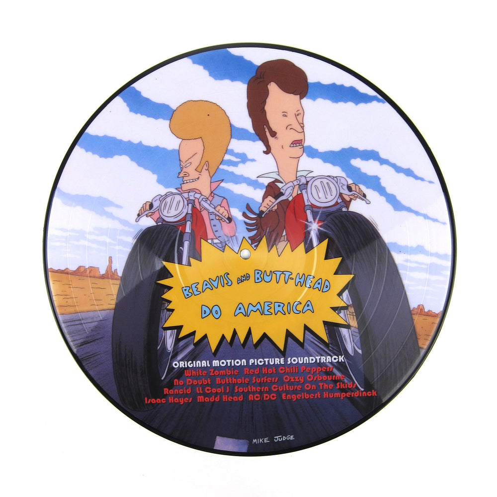 Beavis And Butt-Head: Beavis And Butt-Head Do America Soundtrack (Pic Disc) Vinyl LP