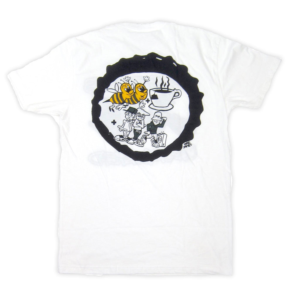 Beastie Boys: Bees Tea Shirt - White