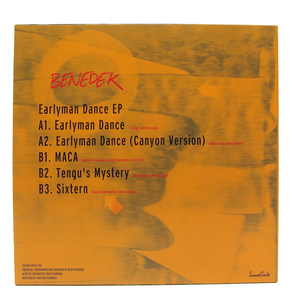 Benedek: Earlyman Dance Vinyl 12"