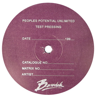 Benedek: Test Pressing LP