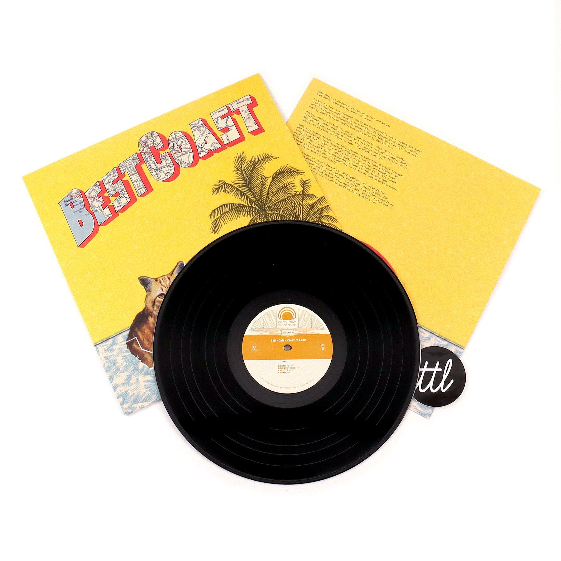 Best Coast Crazy For You Vinyl LP —