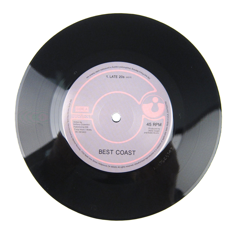 Best Coast: Late 20s / Bigger Man Vinyl 7" (Record Store Day)