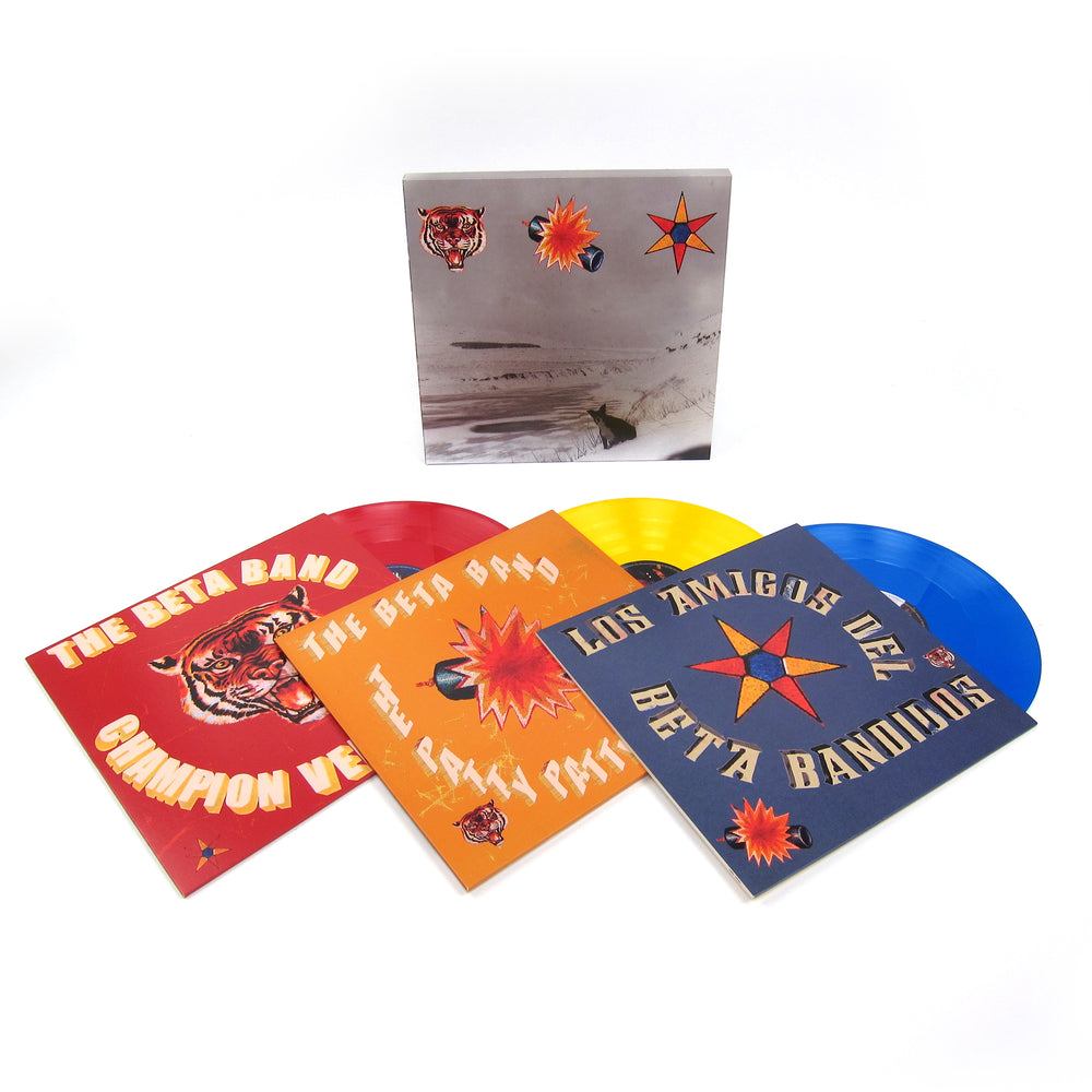 The Beta Band: The Three EP's (Colored Vinyl) Vinyl 4LP+CD Boxset