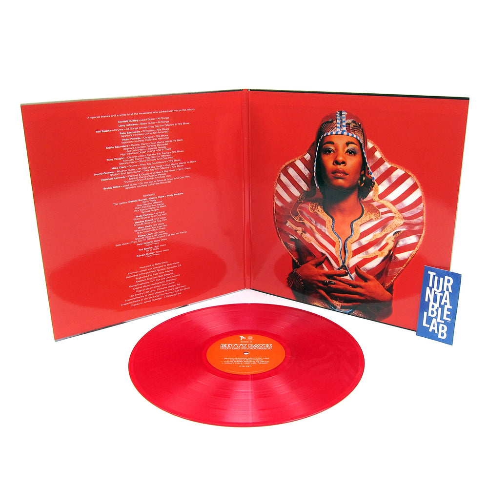 Betty Davis: They Say I'm Different (Indie Exclusive Red Colored Vinyl)