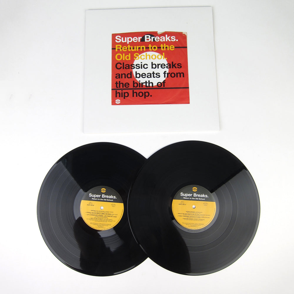 BGP Records: Super Breaks - Return To The Old School. Classic Breakbeats Vinyl 2LP