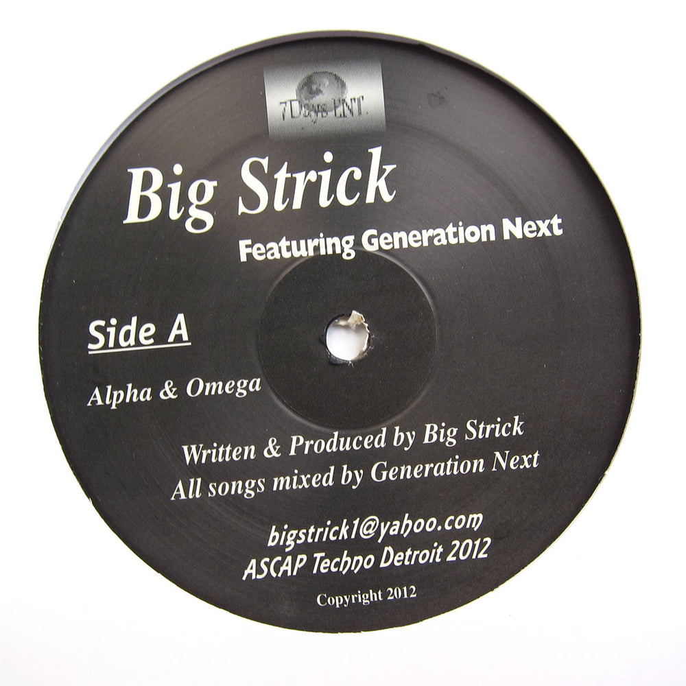 Big Strick Feat. Generation Next: Alpha & Omega 12"