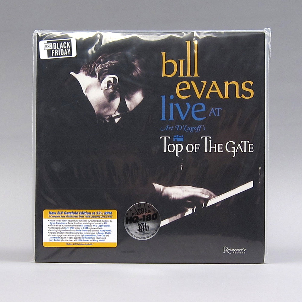 Bill Evans: Live at Art D'Lugoff's Top of The Gate (180g) Vinyl 2LP (Record Store Day)