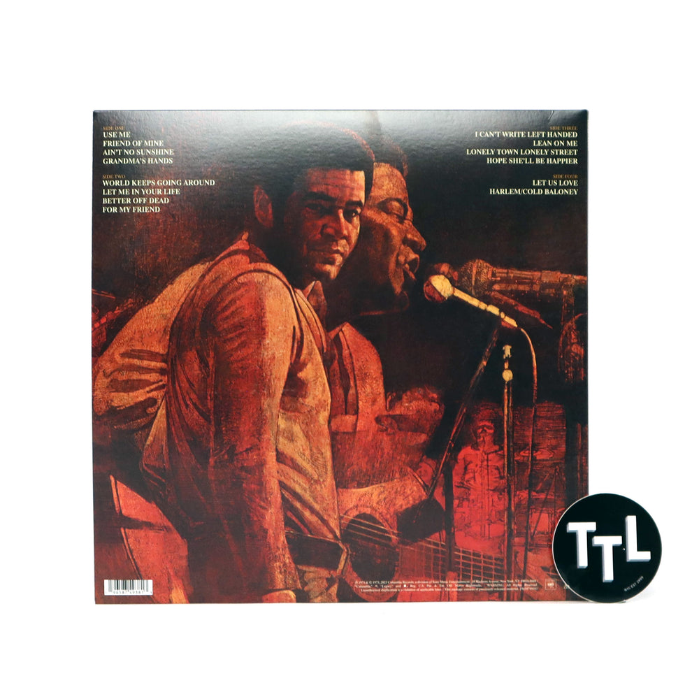 Bill Withers: Live At Carnegie Hall (Colored Vinyl) Vinyl 2LP