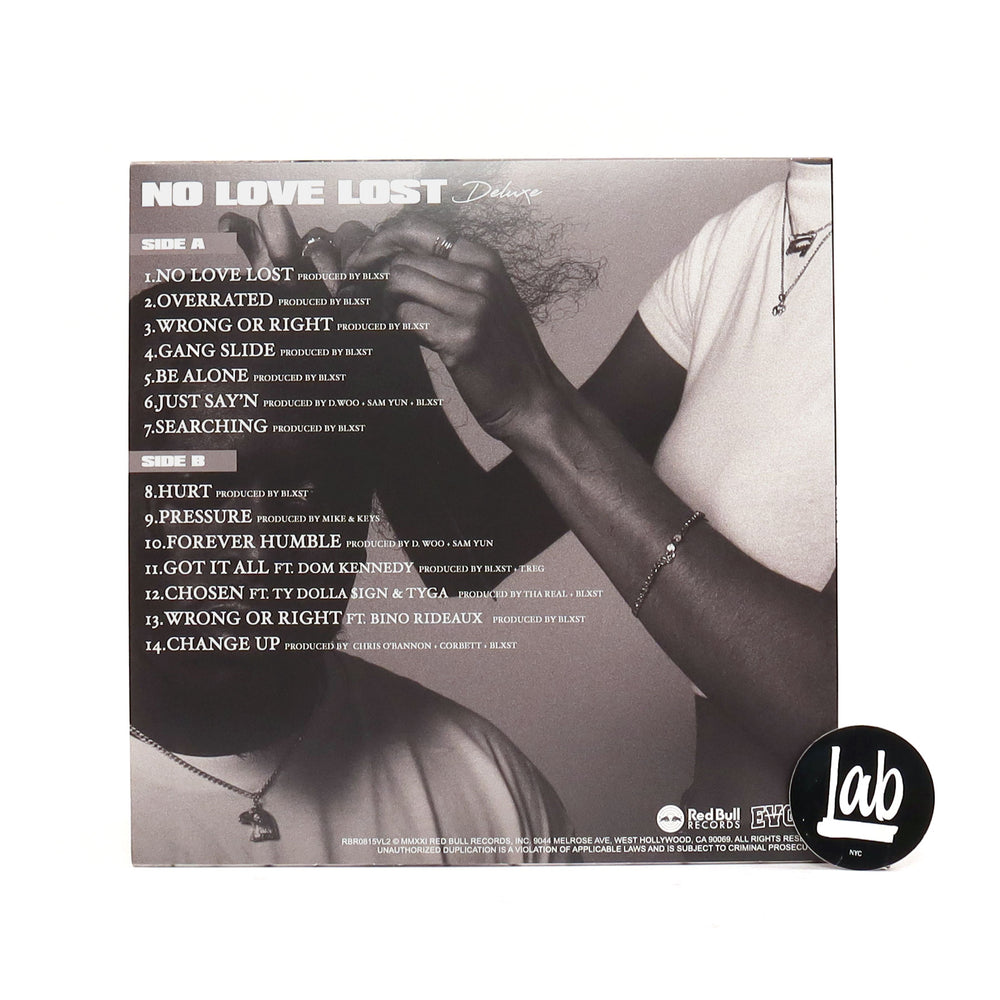 Blxst: No Love Lost (Colored Vinyl) Vinyl LP