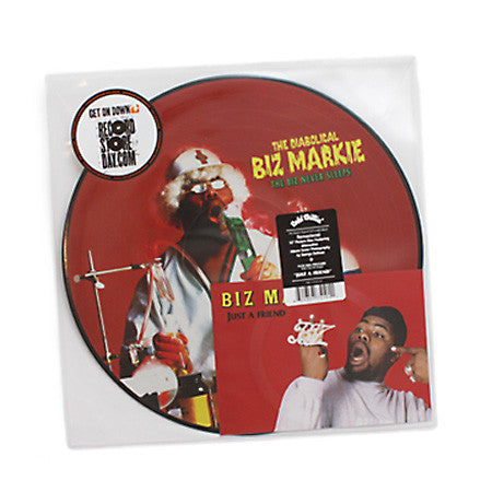 Biz Markie: The Biz Never Sleeps Deluxe Edition Pic Disc Vinyl LP (Record Store Day)