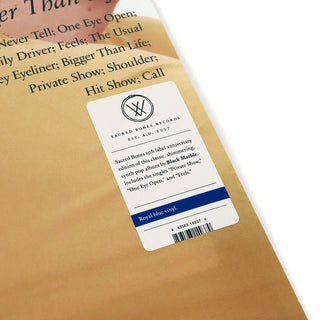 Black Marble: Bigger Than Life 15 Year Edition (Royal Blue Colored Vinyl) Vinyl LP