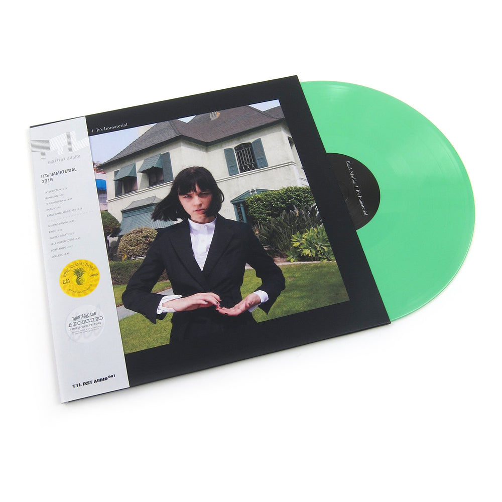 Black Marble: It's Immaterial (Mint Green Colored Vinyl) Vinyl LP - Turntable Lab Exclusive - LIMIT 2 PER CUSTOMER