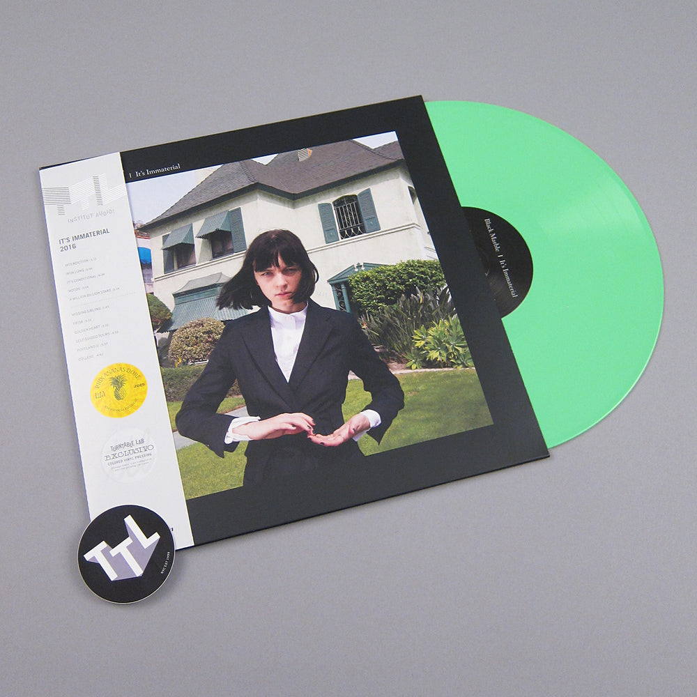 Black Marble: It's Immaterial (Mint Green Colored Vinyl) Vinyl LP - Turntable Lab Exclusive - LIMIT 2 PER CUSTOMER
