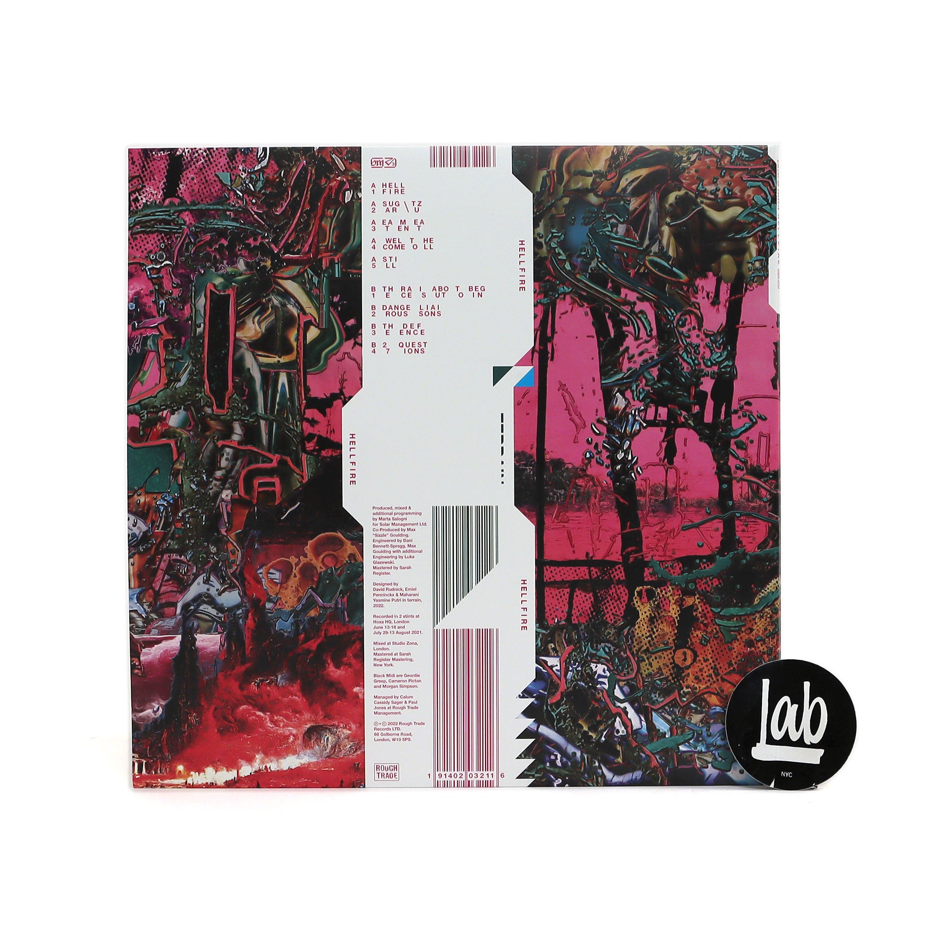 Black Midi: Hellfire (Indie Exclusive Colored Vinyl) Vinyl LP